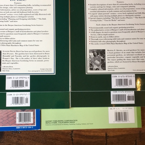 Burpee American gardening + 2 others (total of 6 books): shrubs, herbs, lawn - Picture 3 of 12